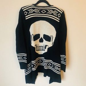 Skull cardigan
